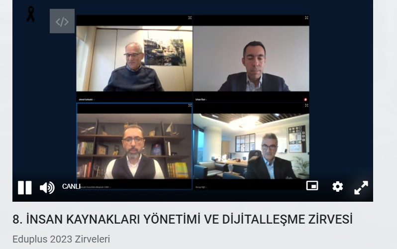 “8. İNSAN KAYNAKLARI YÖNETİMİ VE DİJİTALLEŞME ZİRVESİ” GERÇEKLEŞTİ