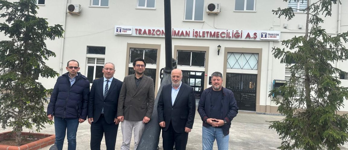TRABZON LİMANINDA İSTANBUL KÜLTÜR ÜNİVERSİTESİ HEYETİ AĞIRLANDI